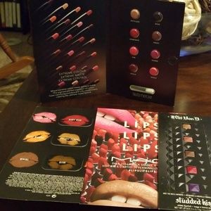Lot of lipstick samples